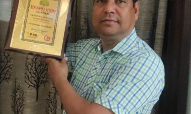 धौलपुर : बेस्ट स्किल कंसल्टेंट अवार्ड से सम्मानित : सुरेंद्र सिंह 