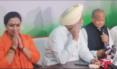 अजमेर : बीजेपी नेत्री साध्वी अनादि सरस्वती कांग्रेस में शामिल हुई