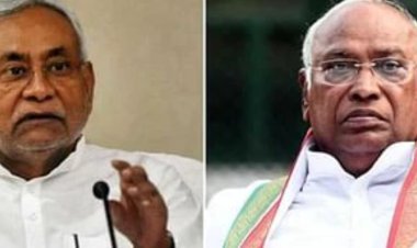 नीतीश के तेवरों से घबराई कांग्रेस मल्लिकार्जुन खरगे ने बिहार सीएम को लगाया फोन