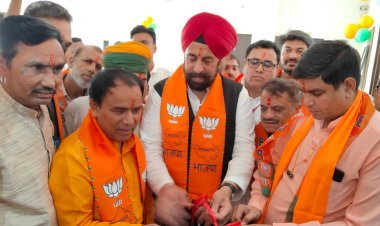 धौलपुर : जन समस्याओं को उजागर करने के लिए मीडिया सेंटरों की स्थापना की : शैलेंद्र सिंह 