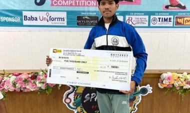 श्योपुर : विजयपुर क्षेत्र के युवक ने चैंपियन मार्शल आर्ट्स एंड योगा अकादमी ने मारी बाजी  