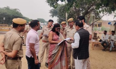 धौलपुर : पर्यवेक्षकों ने क्षेत्र में किया व्यवस्थाओं का निरीक्षण