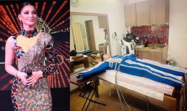 उर्वशी रौतेला ने लिया बॉडी डिटॉक्सीफाई ट्रीटमेंट, जिसकी कीमत है 80 हजार रुपए दी झलक अपने सोशल मीडिया पर 