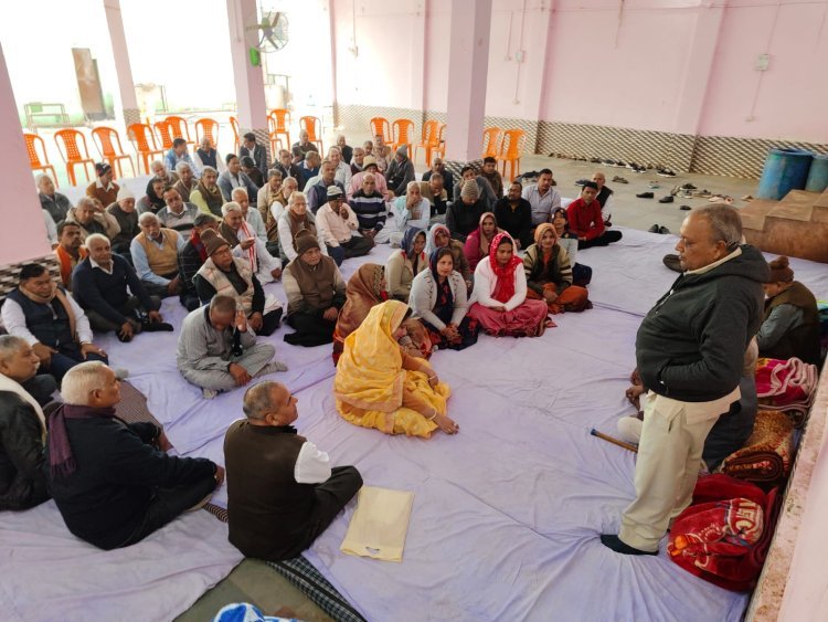 अग्रवाल समाज की आमसभा हुई आयोजित,समाज सेवा के लिए युवाओं को किया प्रेरित  