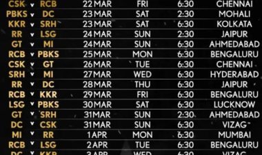 IPL 17 का शेड्यूल जारी, RCB खेलेगी पहला मैच; कब और कहां खेले जाएंगे मुकाबले  