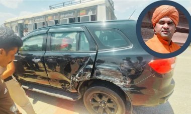 MLA बाबा बालकनाथ की कार को सिरोही में रोडवेज बस ने मारी टक्कर  