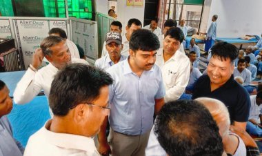 धौलपुर जिला कलेक्टर श्रीनिधि बीटी ने अपना घर आश्रम गाड़ी का किया निरीक्षण