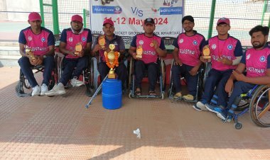 राजस्थान व्हीलचेयर क्रिकेट टीम में जोधपुर के खिलाड़ियों ने मारी बाजी  