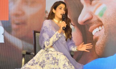 मिस्टर एंड मिसेज माही' के प्रमोशन के लिए जयपुर पहुँचीं जान्हवी कपूर