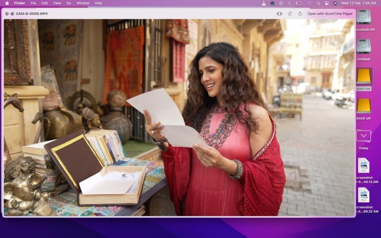 Actress Nimrat Kaur spotted in Jaisalmer, Rajasthan ahead of IIFA 2025 – ‘Silver Is The New Gold’ - Celebrating 25 Glorious Years."