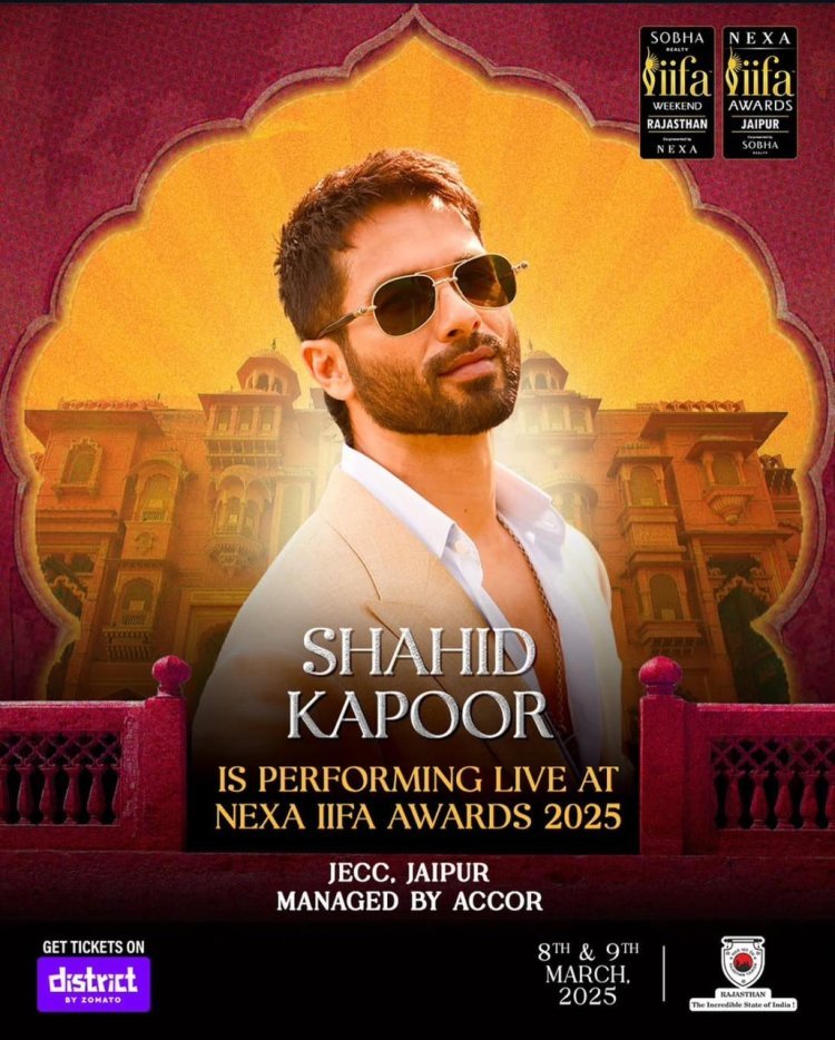 Shahid Kapoor’s Unmissable Performance at NEXA IIFA Awards 2025 – A Night of Pure IIFA Magic & Entertainment!