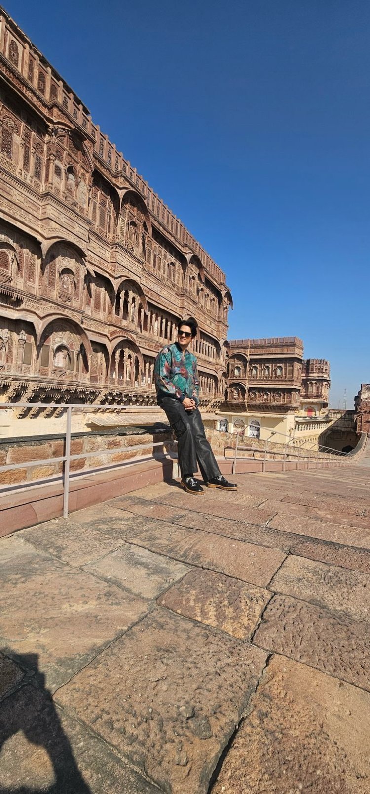 Sobha Realty IIFA Digital Awards Host Vijay Varma SPOTTED IN Jodhpur, Rajasthan AHEAD OF IIFA 2025