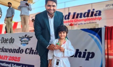 चौथी हिंद इंडिया ओपन ताइक्वांडो चैंपियनशिप में अर्विक ने जीता ब्रॉन्ज मेडल