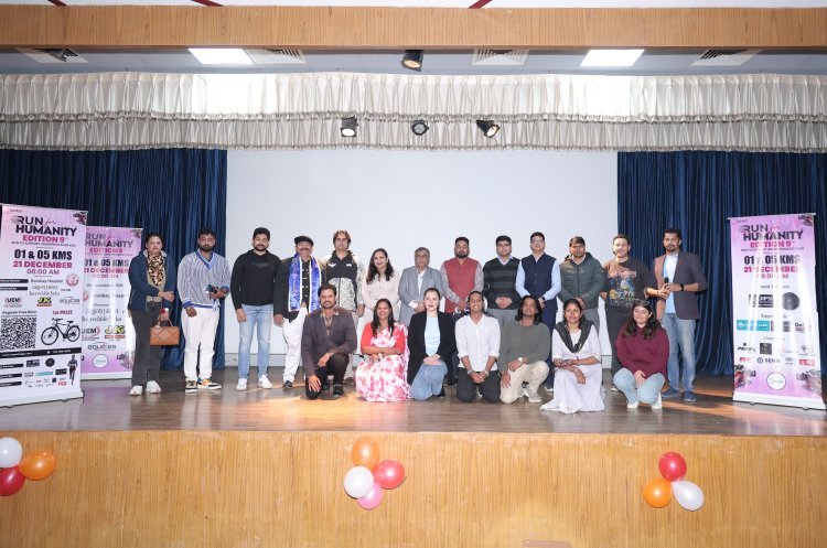 इम्पैक्ट रन फॉर ह्यूमैनिटी: 9वीं कड़ी का प्री-इवेंट सुरेश ज्ञान विहार यूनिवर्सिटी में आयोजित, युवाओं ने दिखाया मानवता के साथ दौड़ने का जज़्बा