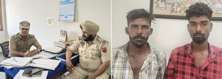 सोलर प्लेटों की तारें चोरी करने वाले दो आरोपियों को जेल भेजा 