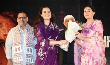 कंगना रनौत और डॉ. जयंतीलाल गड़ा ने राजस्थान के माननीय मुख्यमंत्री भजनलाल शर्मा और उपमुख्यमंत्री दिया कुमारी का ‘भारत भाग्य विधाता’ की स्पेशल स्क्रीनिंग में शिरकत करने पर जताया आभार