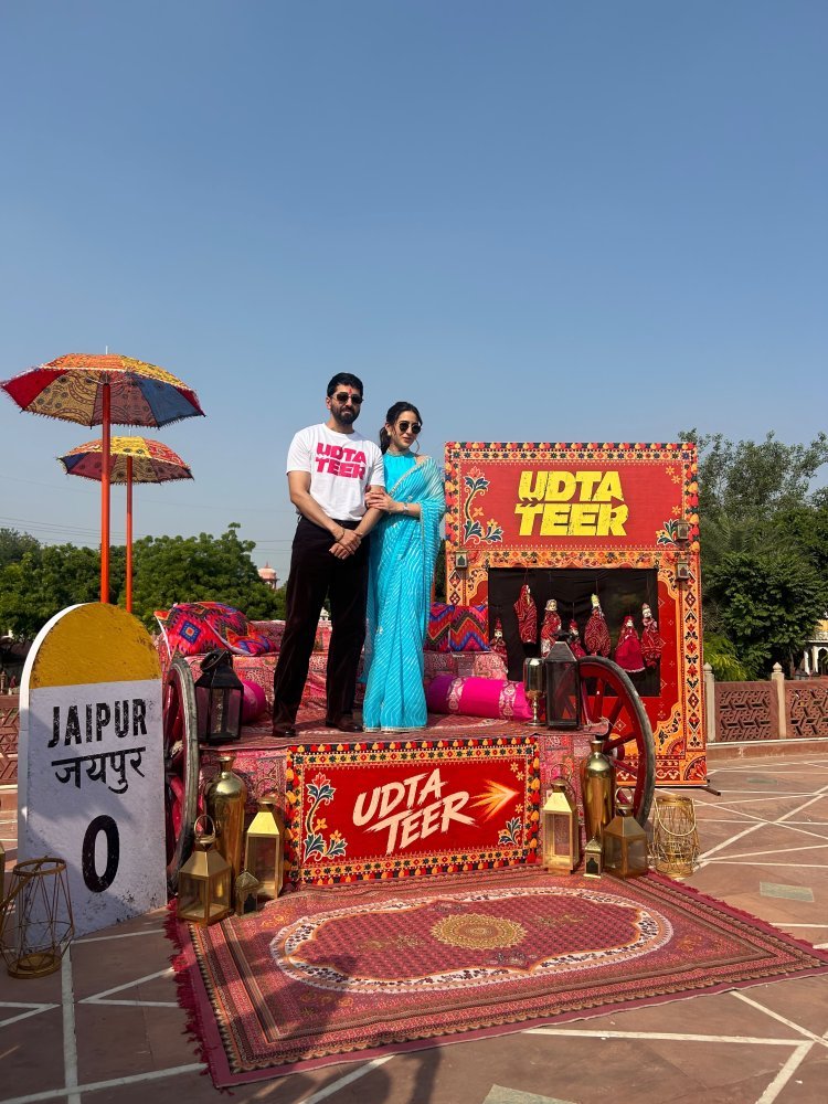 आयुष्मान खुराना और सारा अली खान ने जयपुर में राजस्थानी रंग में रंगकर दिखाया ‘उड़ता तीर’ वाला अंदाज